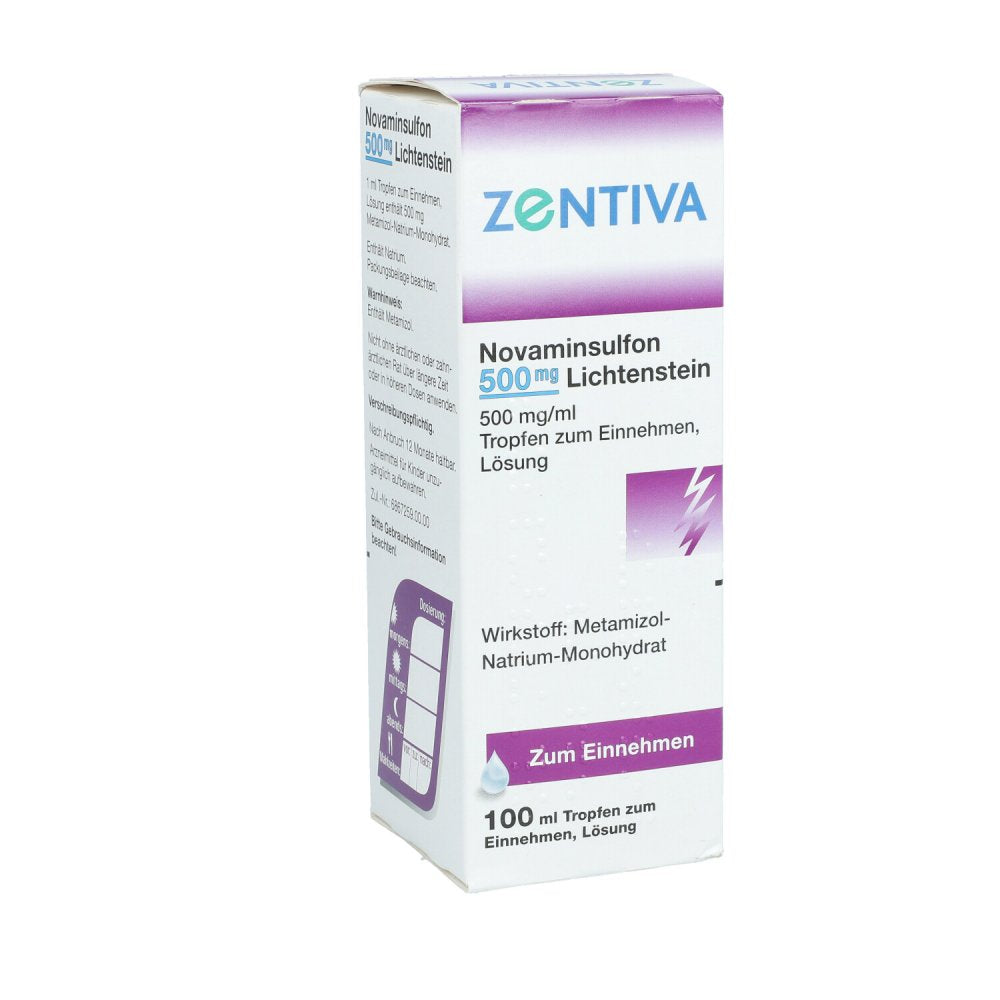 Novaminsulfon 500 Mg Lichtenst.Tropfen Z.Einnehmen (100 ml)