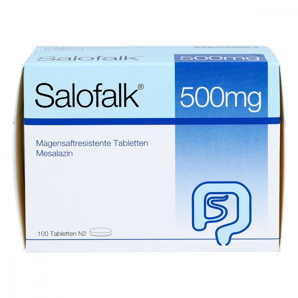 Salofalk 500 Mg Magensaftresistente Tabletten (100 stk)