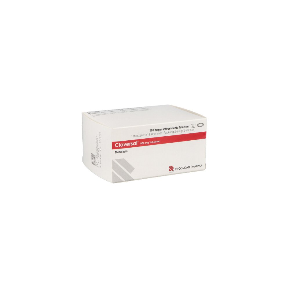 Claversal 500 Mg Magensaftresistente Tabletten (100 stk)