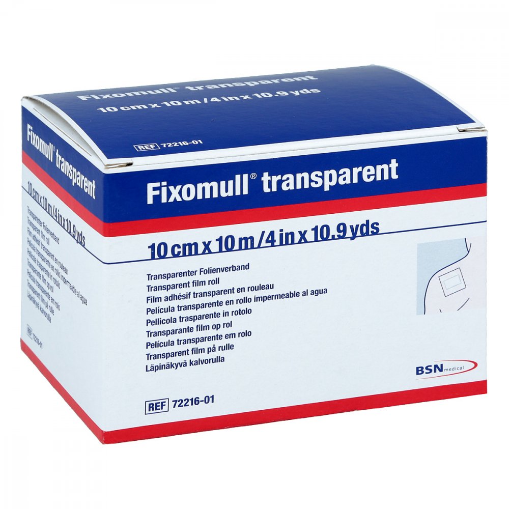 Fixomull Transparent 10 Cmx10 M (1 stk)
