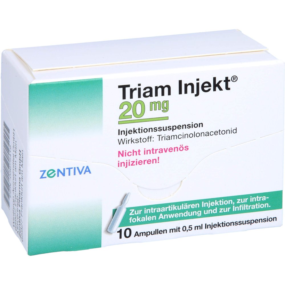 Triam Injekt 20 Mg Kristallsuspension In Ampullen (10X0.5 ml)