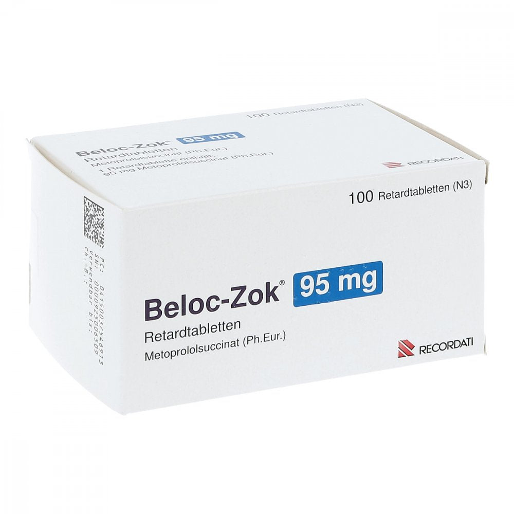 Beloc-Zok 95 Mg Retardtabletten (100 stk)