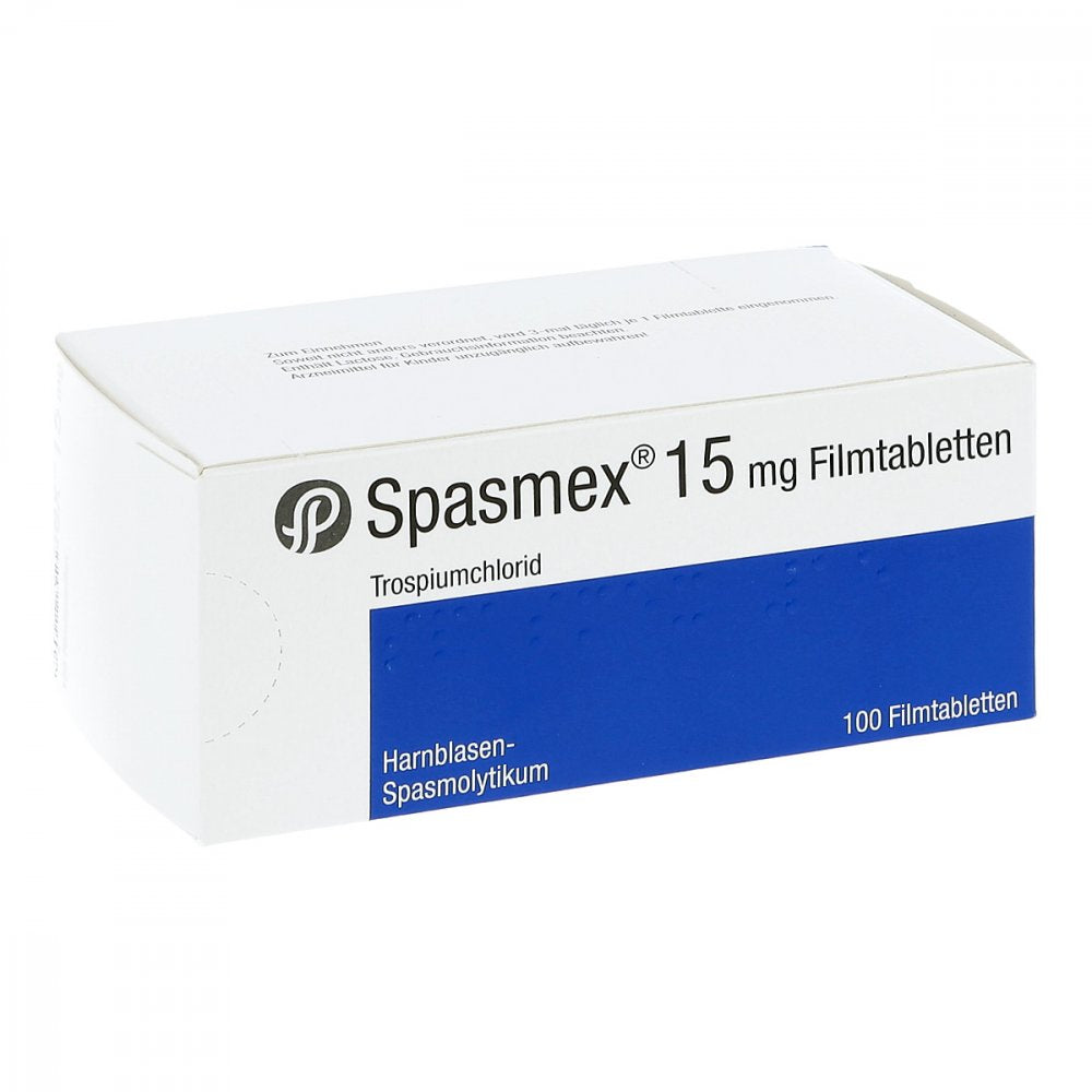 Spasmex 15 Filmtabletten (100 stk)