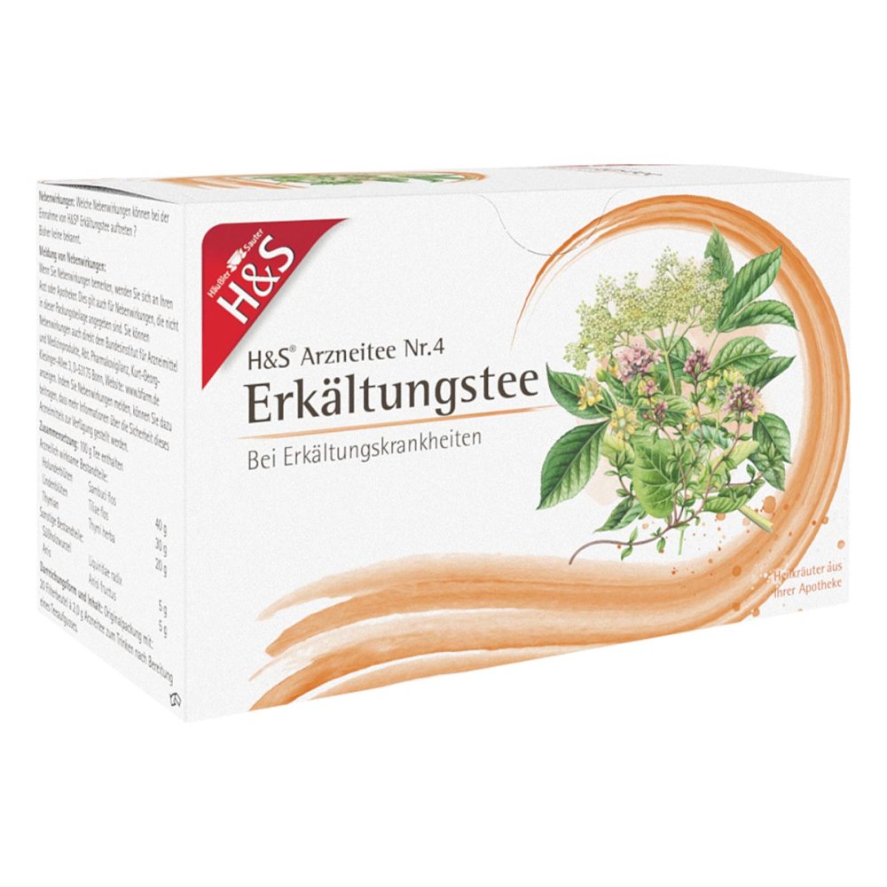 H&S Erkältungstee V Filterbeutel (20X2.0 g)