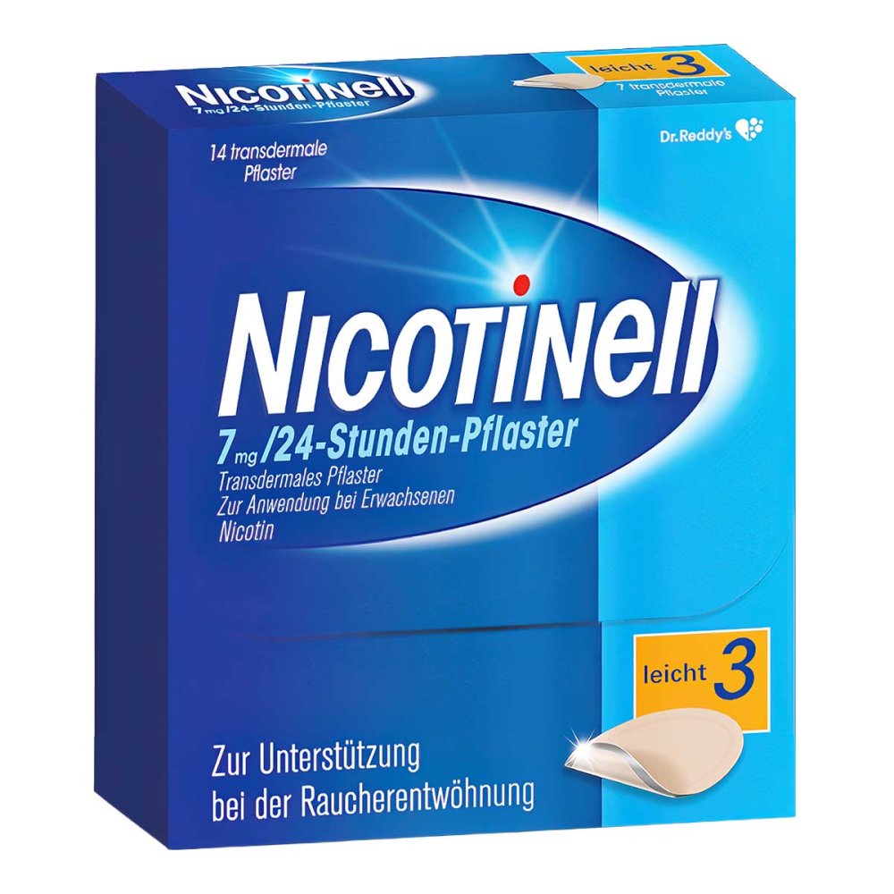Nicotinell 7 Mg/24-Stunden-Pflaster 17,5mg (14 stk)