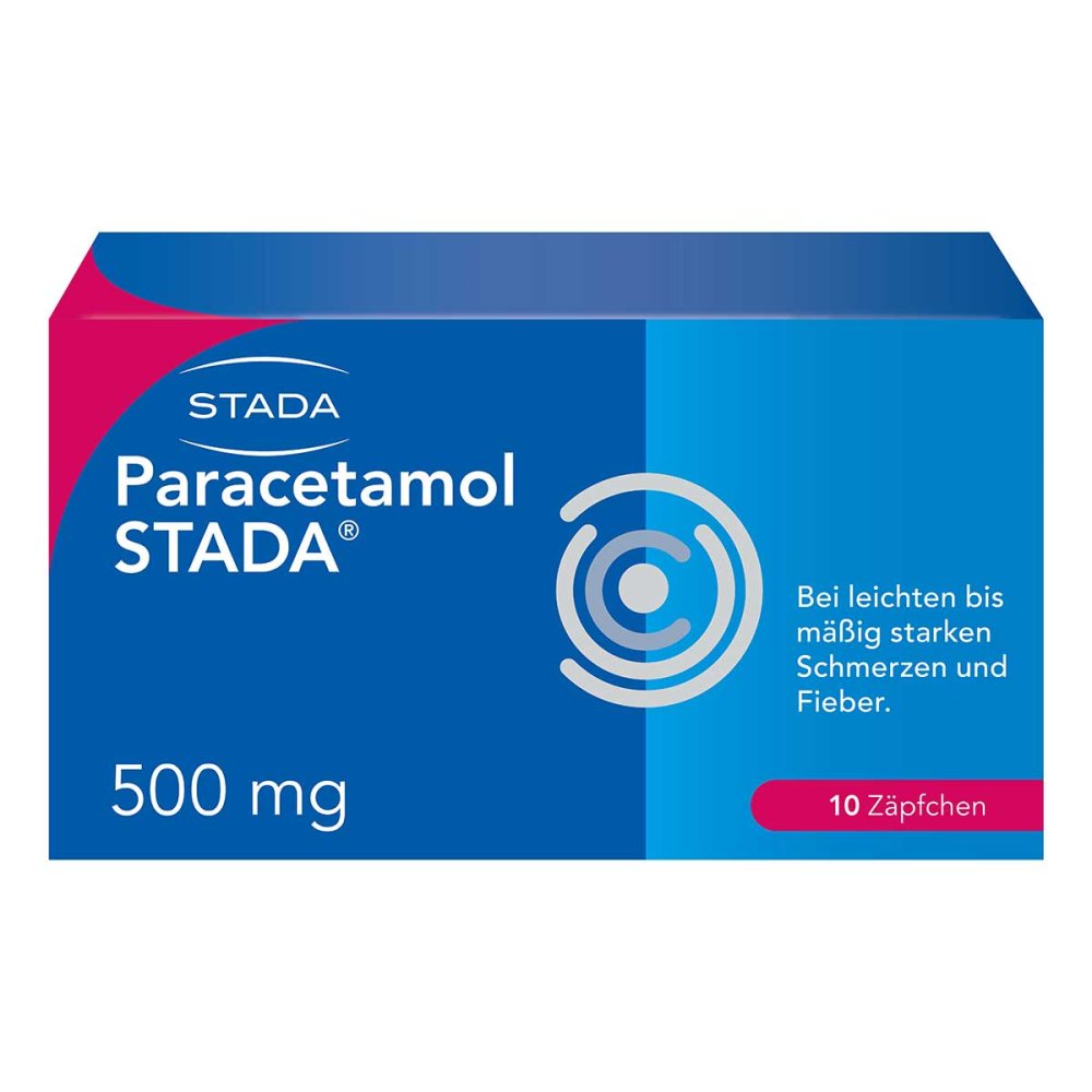 Paracetamol Stada 500 Mg Zäpfchen (10 stk)
