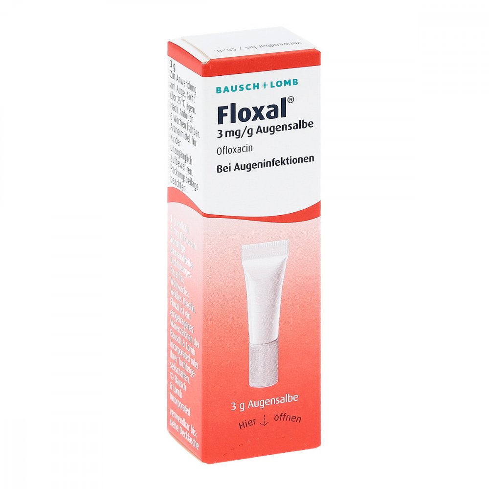 Floxal 3 Mg/G Augensalbe (3 g)