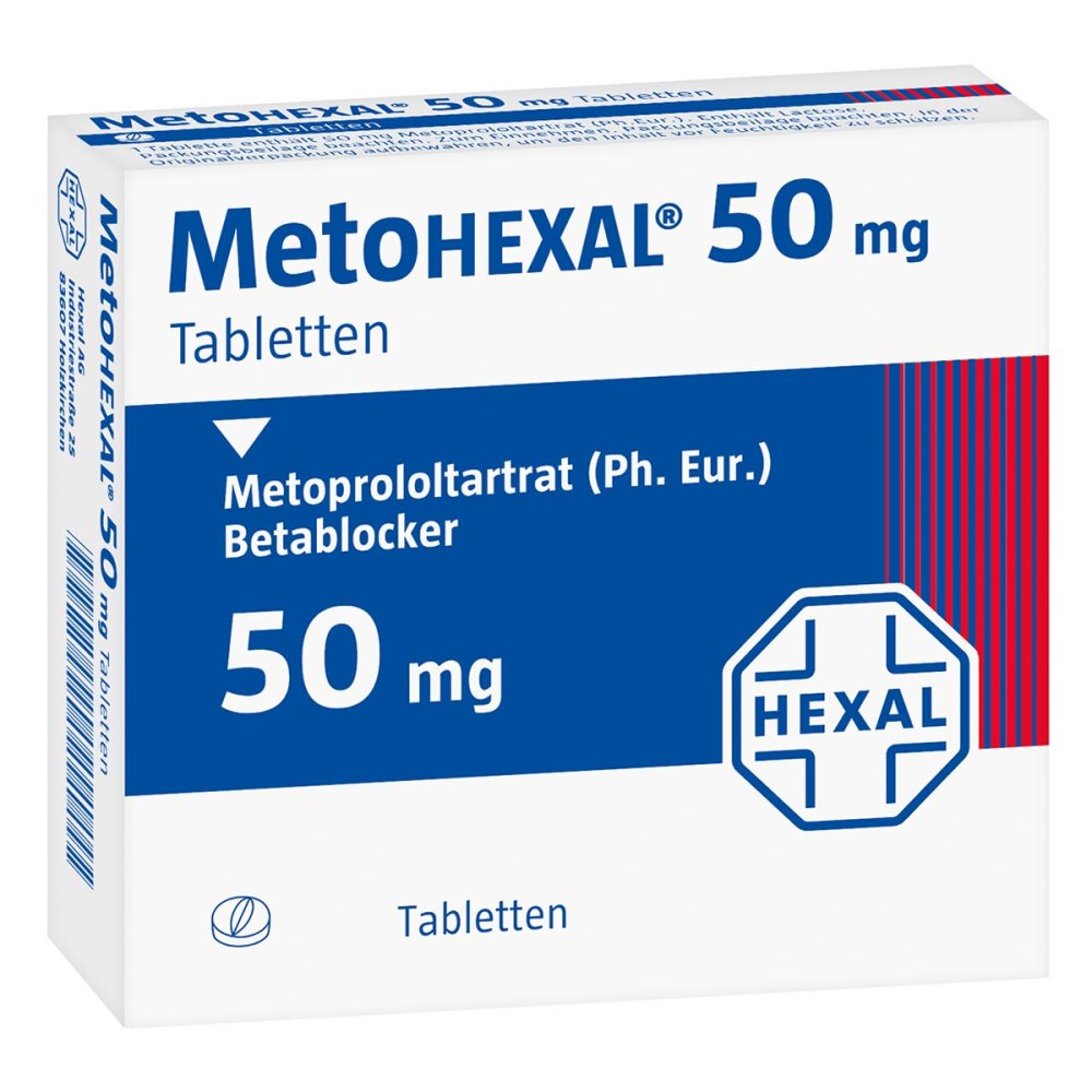 Metohexal 50 Tabletten (100 stk)