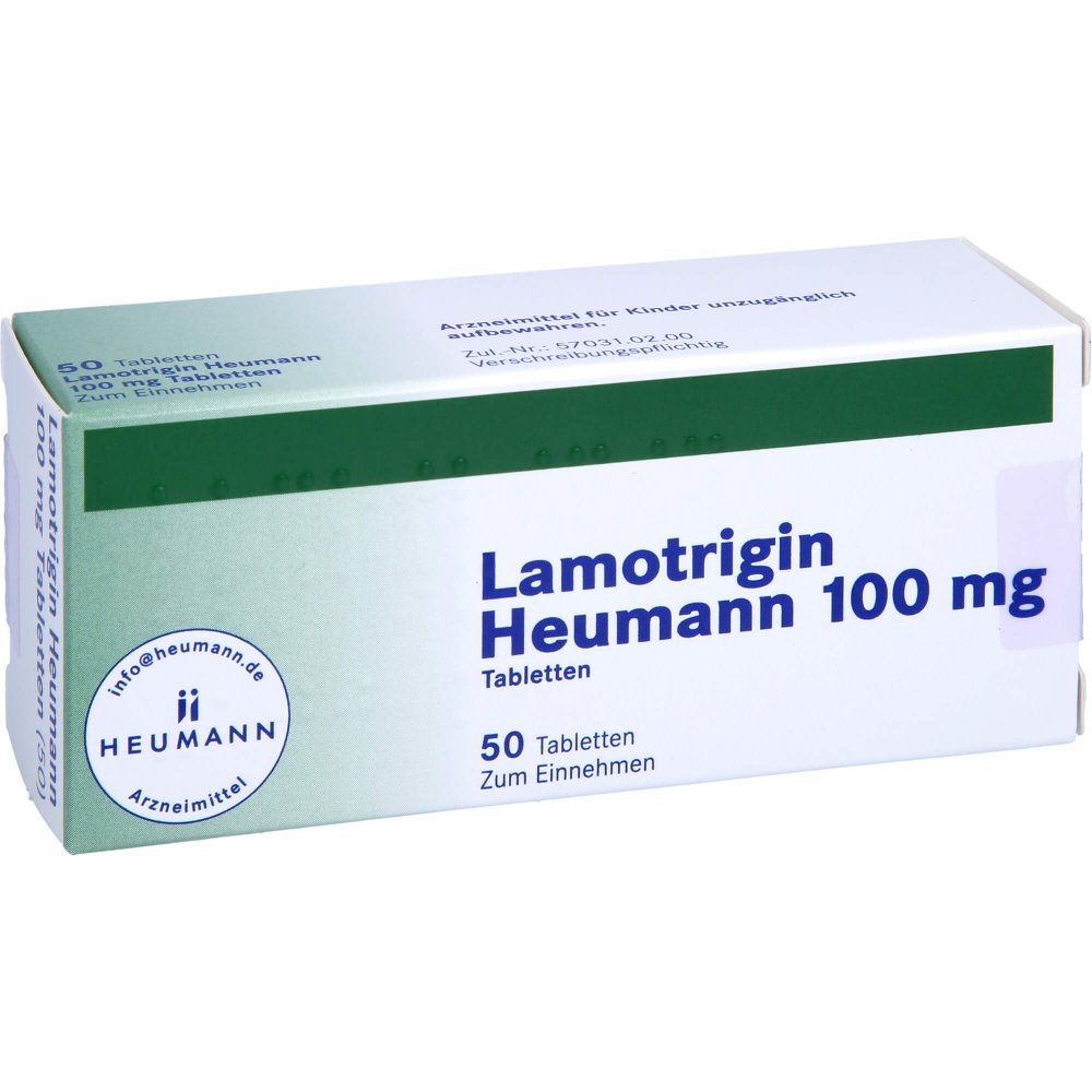 Lamotrigin Heumann 100 Mg Tabletten (50 stk)