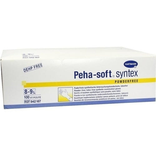 Peha-Soft Syntex Unters.Handsch.Unste.Pud.Frei L (100 stk)