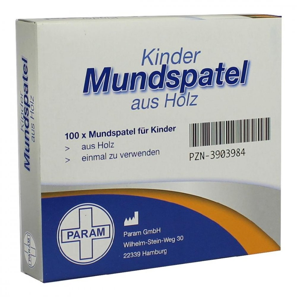Mundspatel Holz Für Kinder (100 stk)