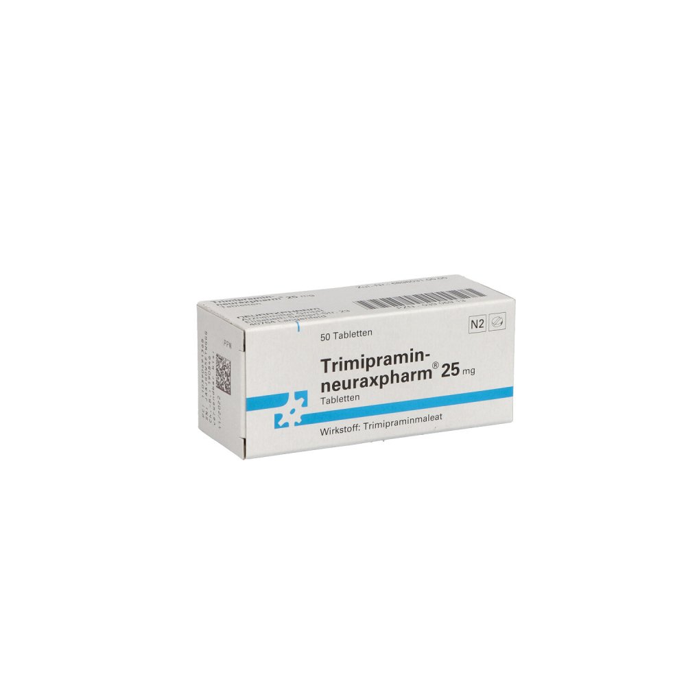 Trimipramin-Neuraxpharm 25 Mg Tabletten (50 stk)