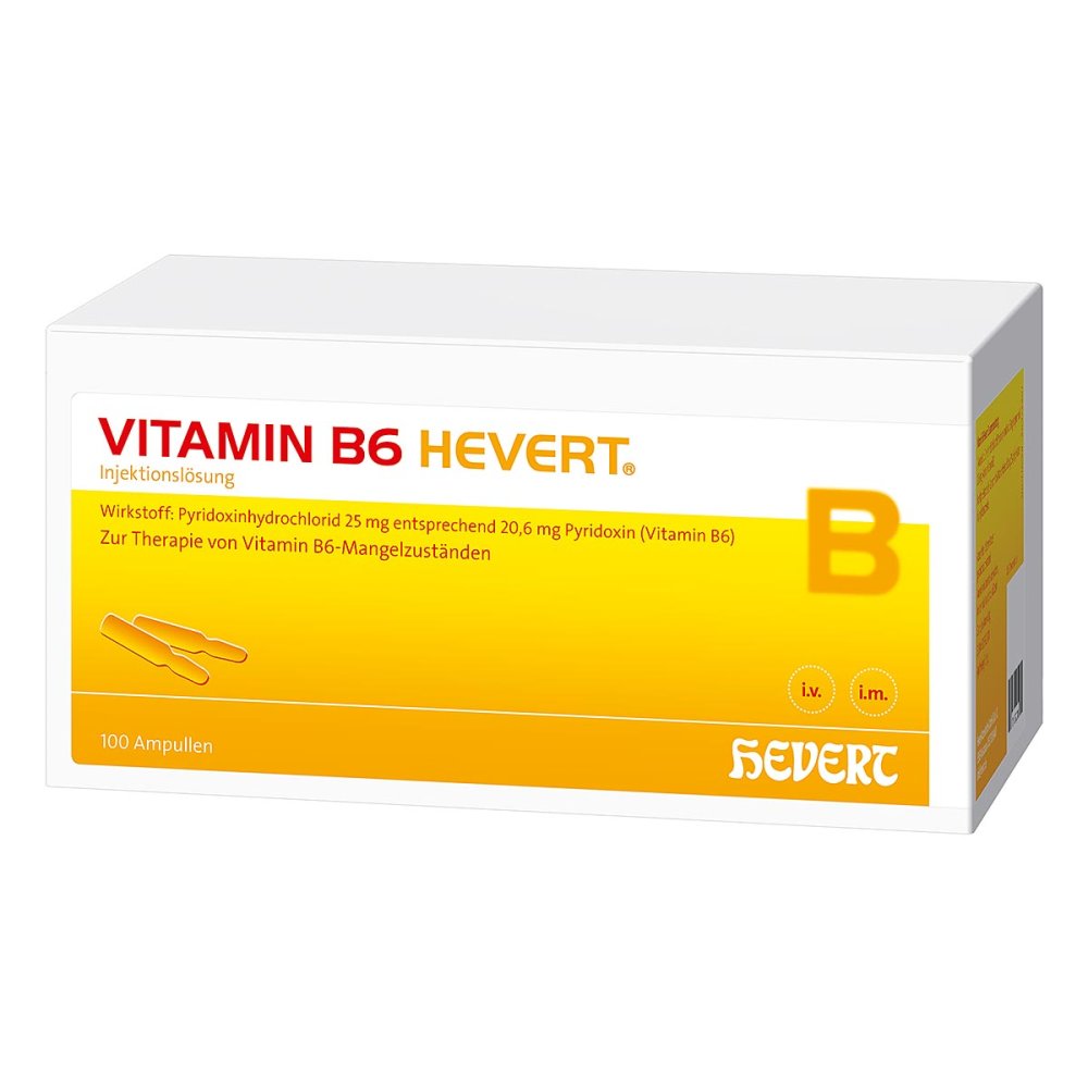 Vitamin B6 Hevert Ampullen (100X2 ml)