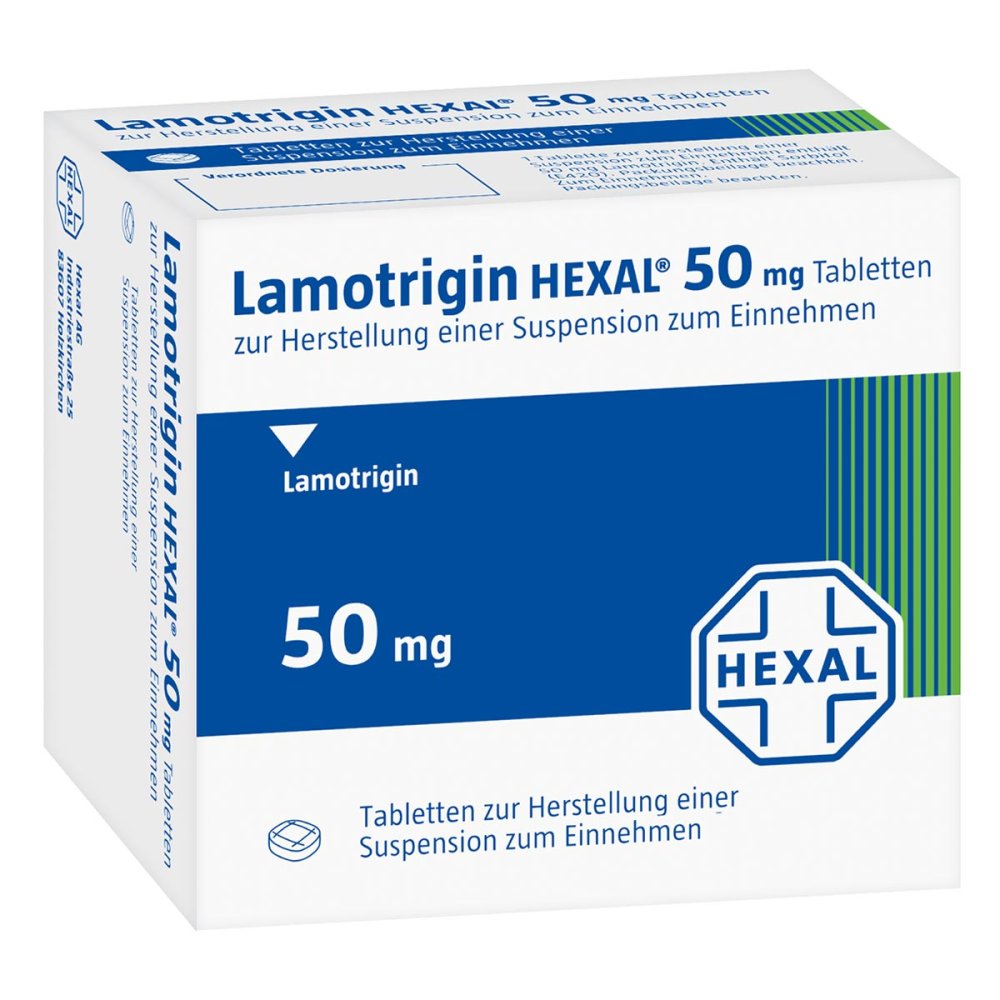 Lamotrigin Hexal 50 Mg Tabl.Z.Herst.E.Susp.Z.Einn. (200 stk)