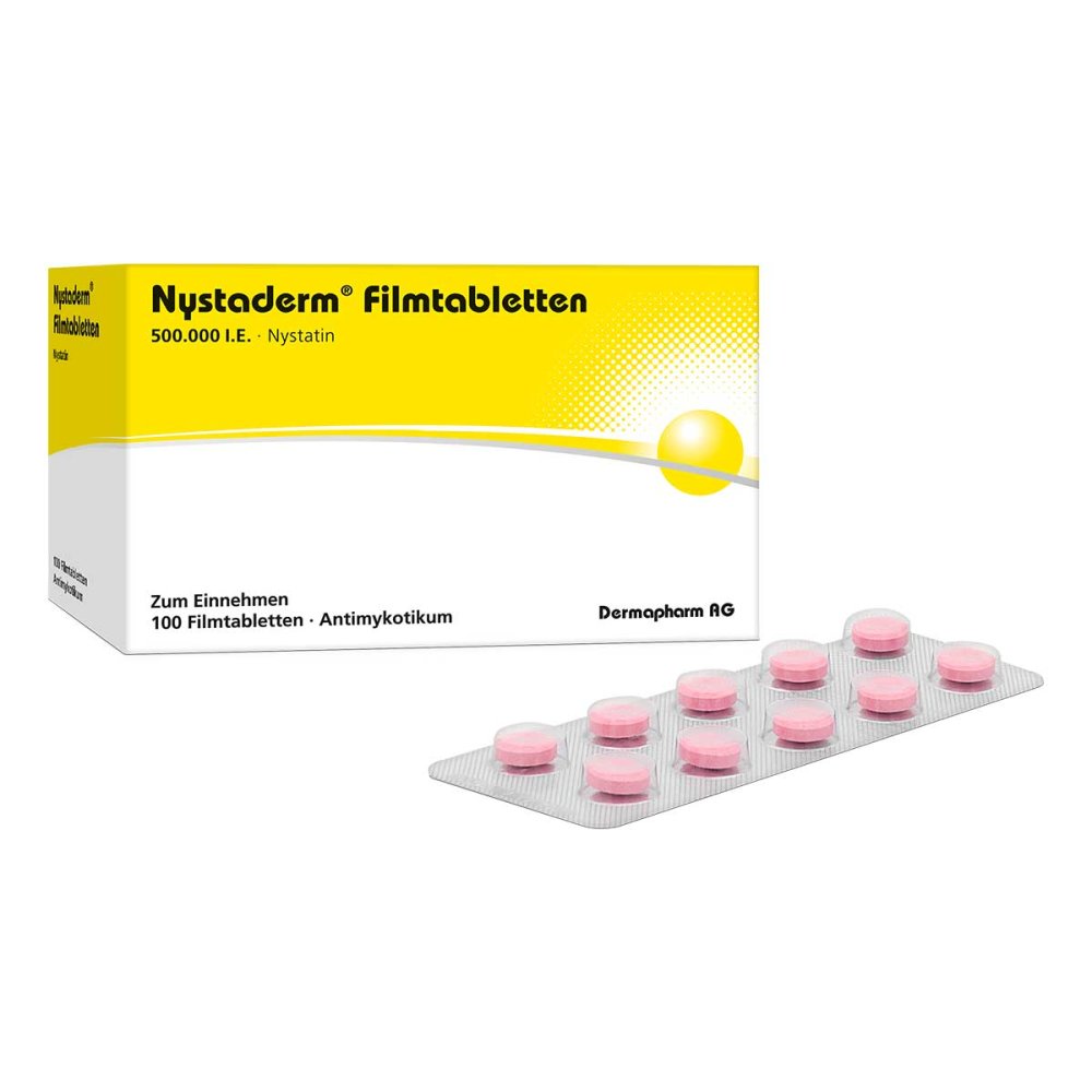 Nystaderm Filmtabletten (100 stk)