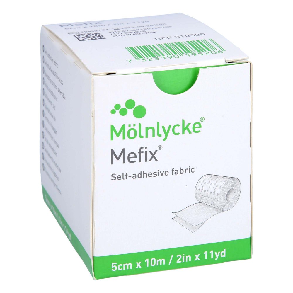 Das Produktfoto zeigt Mefix Fixiervlies 5 Cmx10 M (1 stk) PZN 03980105