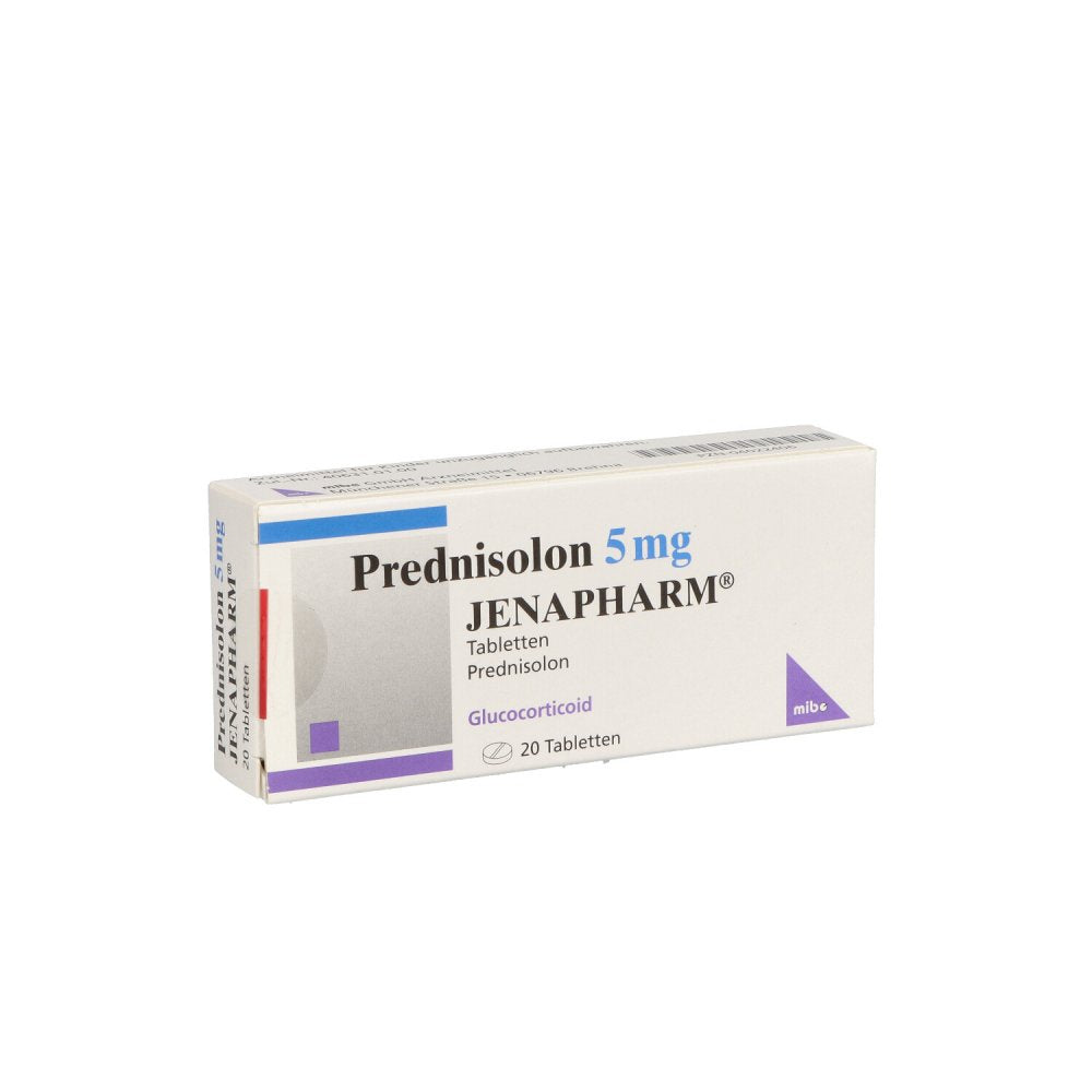 Prednisolon 5 Mg Jenapharm Tabletten (20 stk)