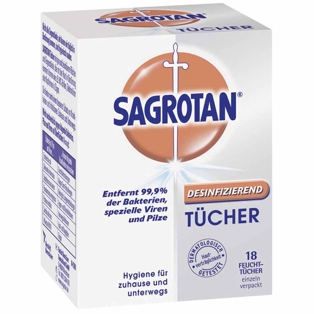 Sagrotan Desinfektionstücher (18 stk)