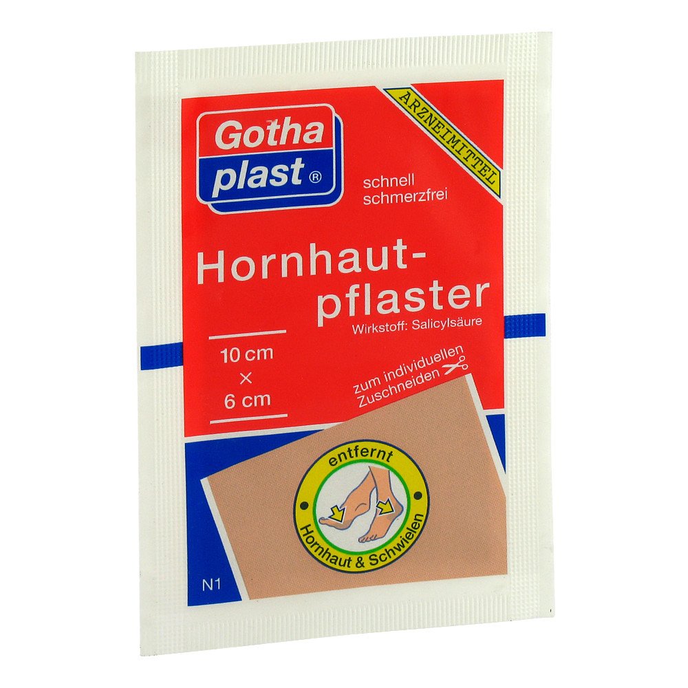 Gothaplast Hornhautpflaster 6x10 Cm (1 stk)