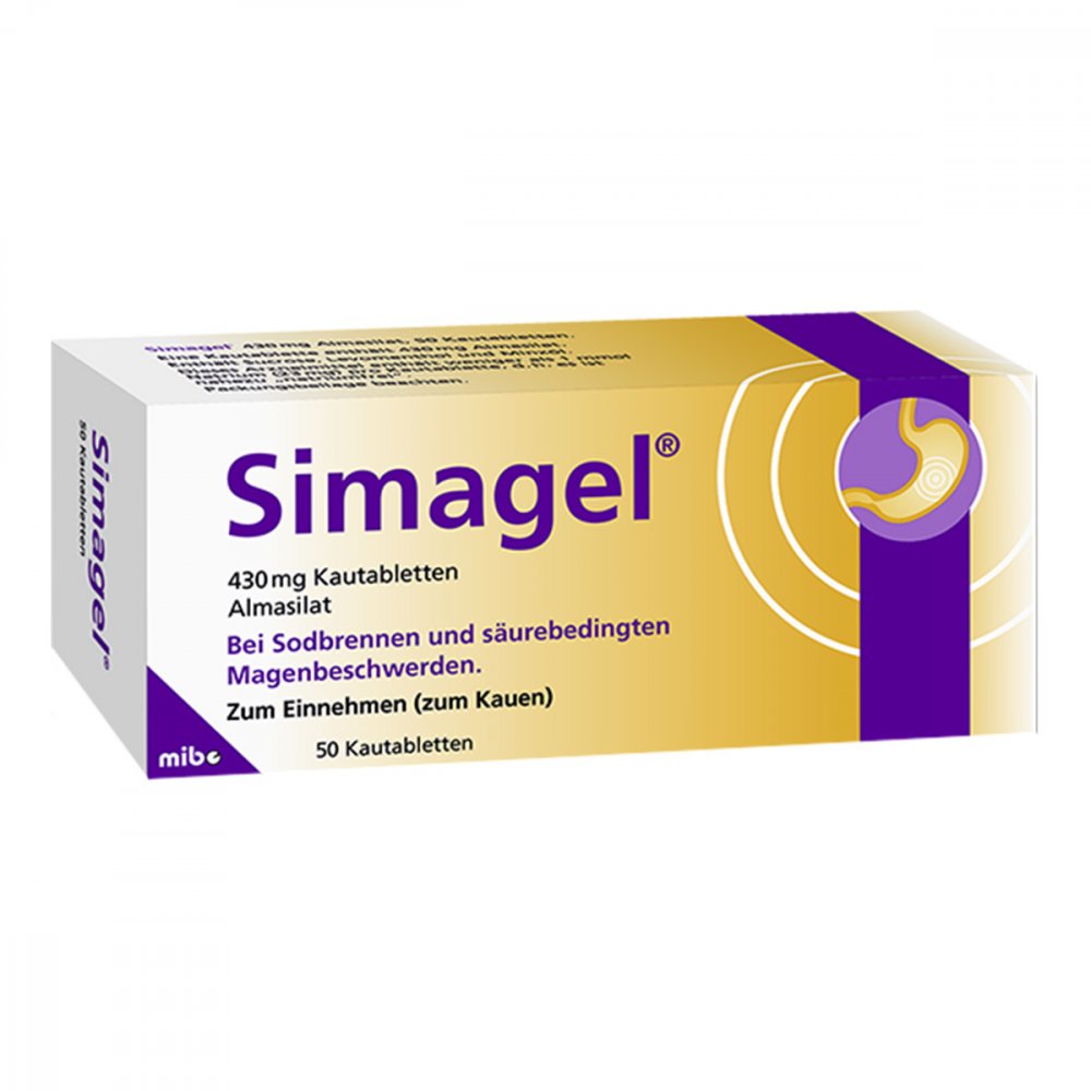 Simagel Kautabletten (50 stk)