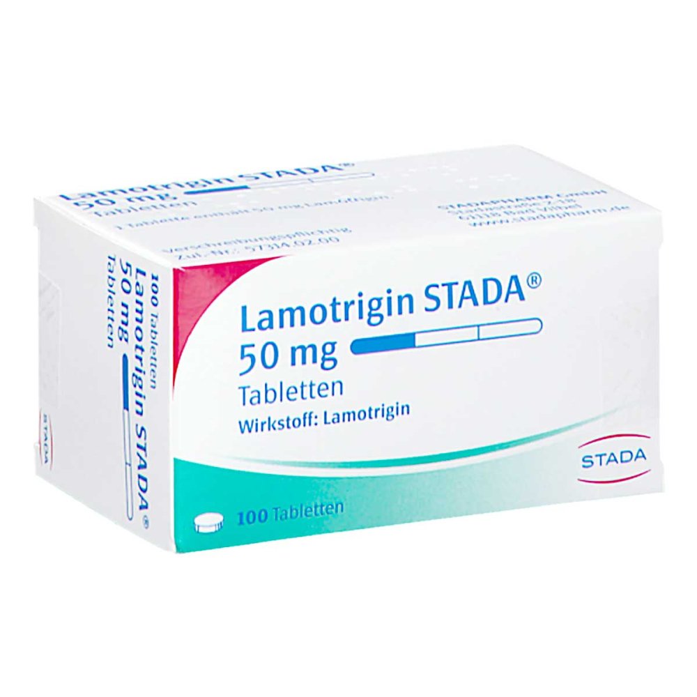 Das Produktfoto zeigt Lamotrigin Stada 50 Mg Tabletten (100 stk) PZN 04087682
