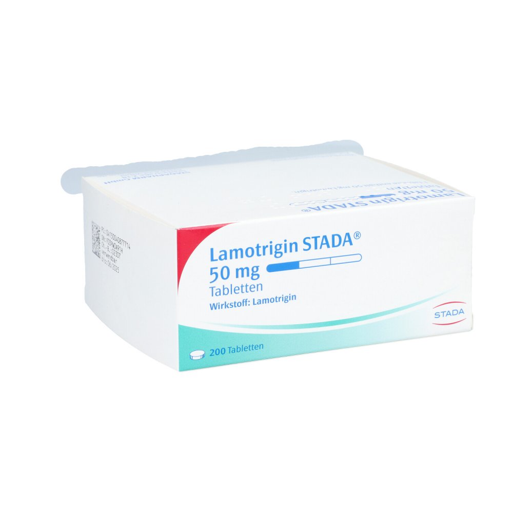 Das Produktfoto zeigt Lamotrigin Stada 50 Mg Tabletten (200 stk) PZN 04087771