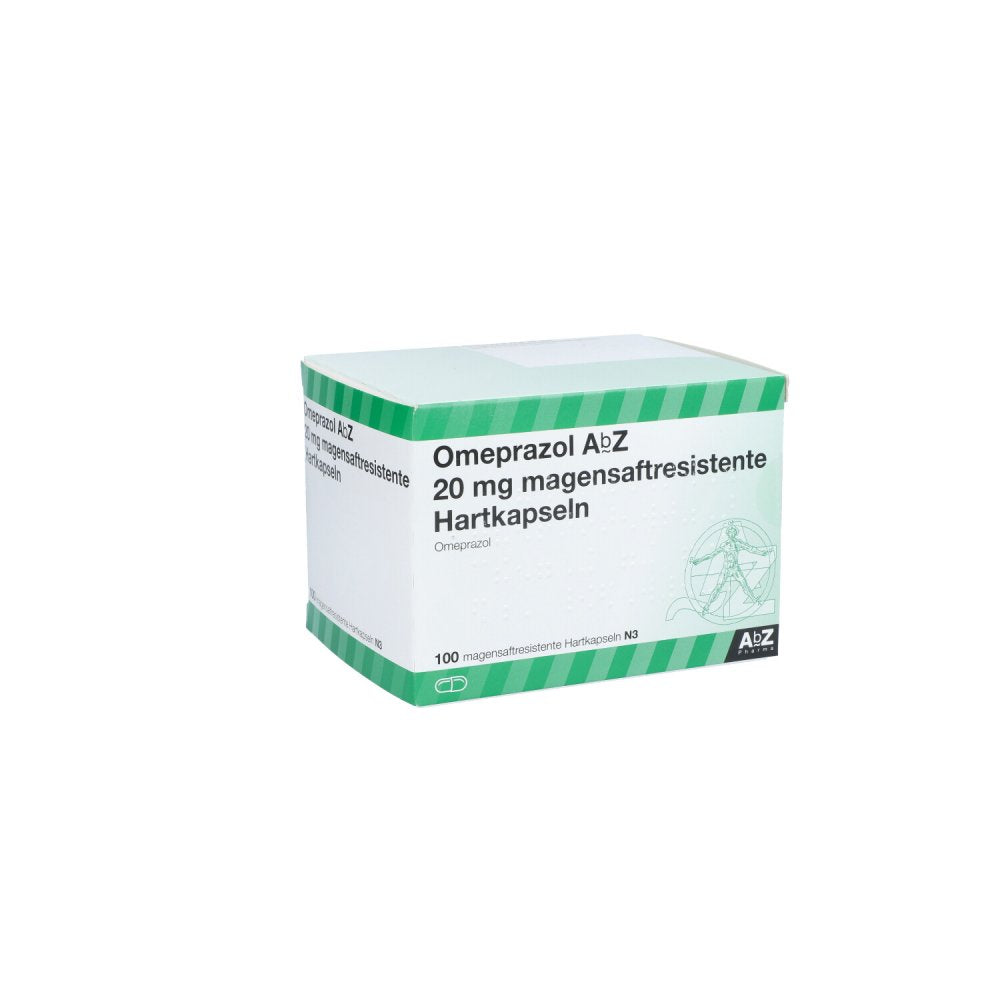 Omeprazol Abz 20 Mg Magensaftresistente Kapseln (100 stk)