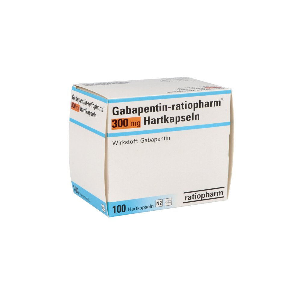 Gabapentin-Ratiopharm 300 Mg Hartkapseln (100 stk)