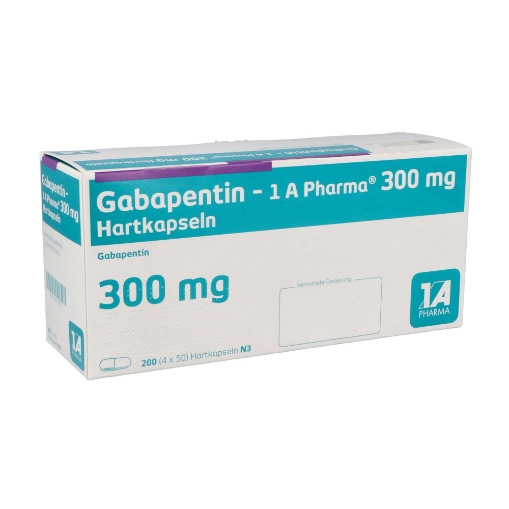 Gabapentin-1a Pharma 300 Mg Hartkapseln (200 stk)