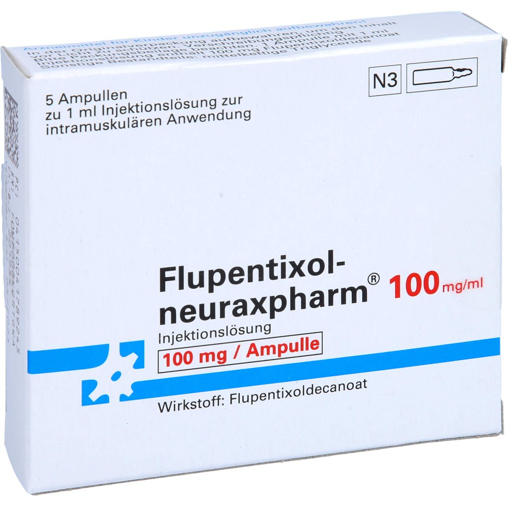 Flupentixol-Neuraxpharm 100 Mg/Ml Inj.-Lösung Amp. (5X1 ml)