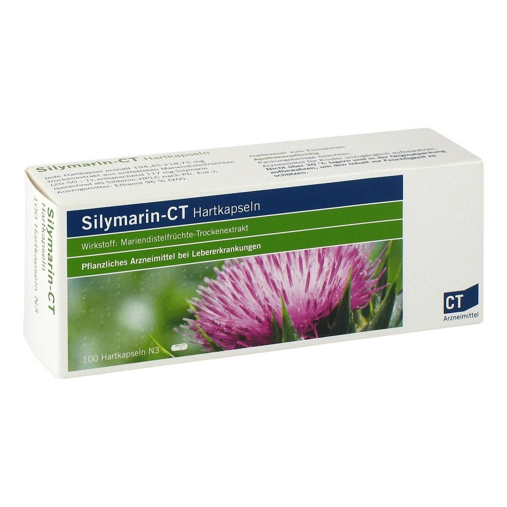 Silymarin-Ct Hartkapseln (100 stk)