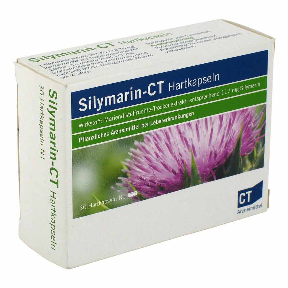 Silymarin-Ct Hartkapseln (30 stk)