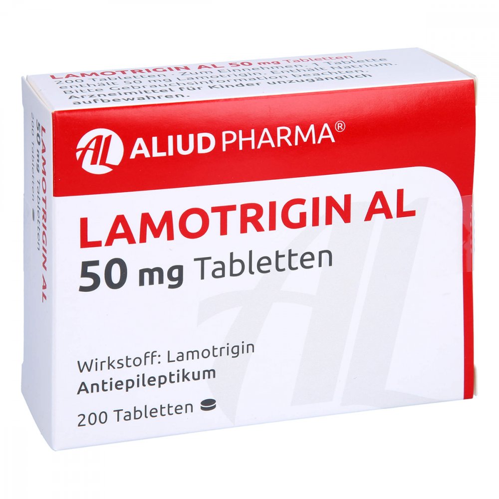 Das Produktfoto zeigt Lamotrigin Al 50 Mg Tabletten (200 stk) PZN 04192410