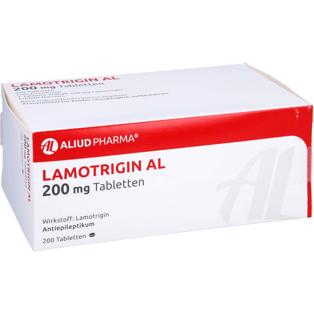 Das Produktfoto zeigt Lamotrigin Al 200 Mg Tabletten (200 stk) PZN 04192479