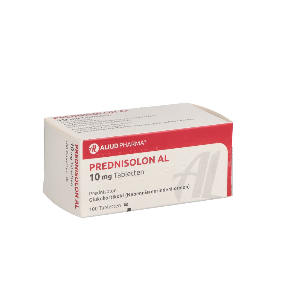 Prednisolon Al 10 Mg Tabletten (100 stk)