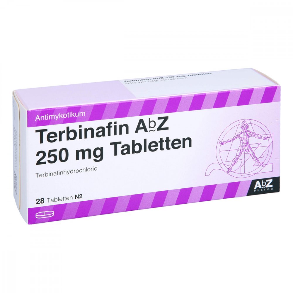 Terbinafin Abz 250 Mg Tabletten (28 stk)