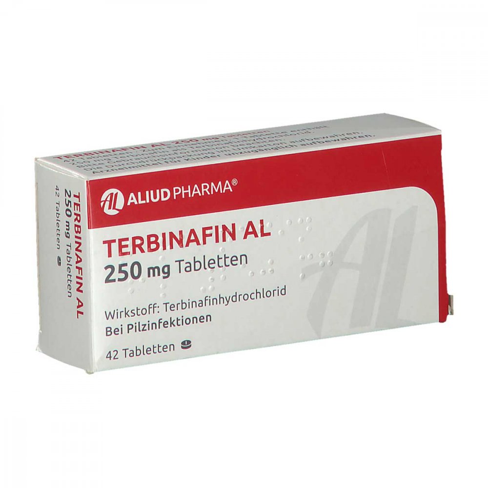 Terbinafin Al 250 Mg Tabletten (42 stk)
