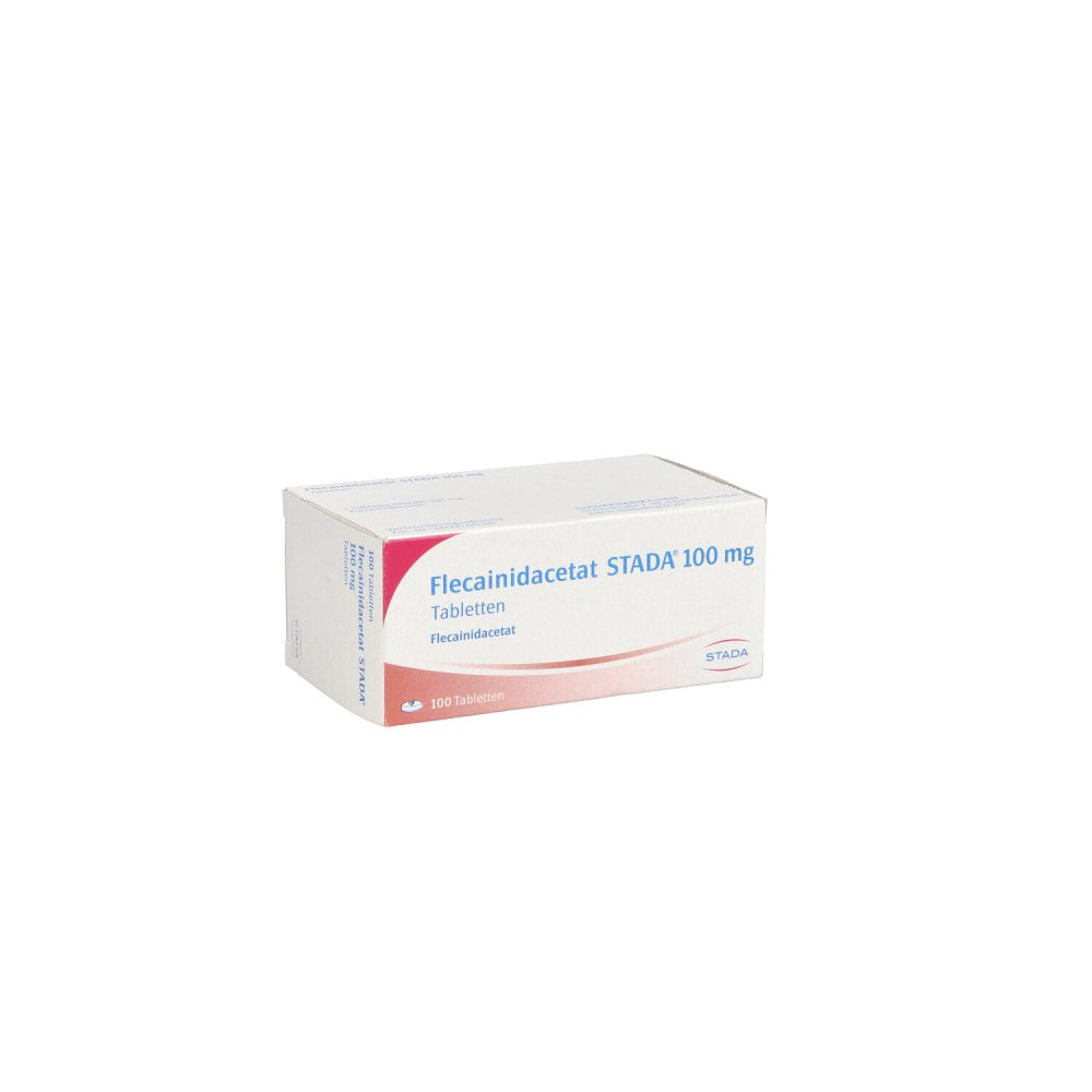 Das Produktfoto zeigt Flecainidacetat Stada 100 Mg Tabletten (100 stk) PZN 04355036
