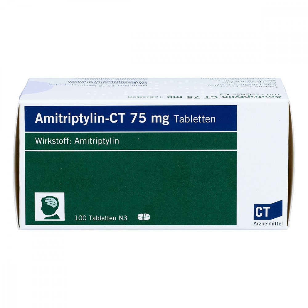 Amitriptylin-Ct 75 Mg Tabletten (100 stk)