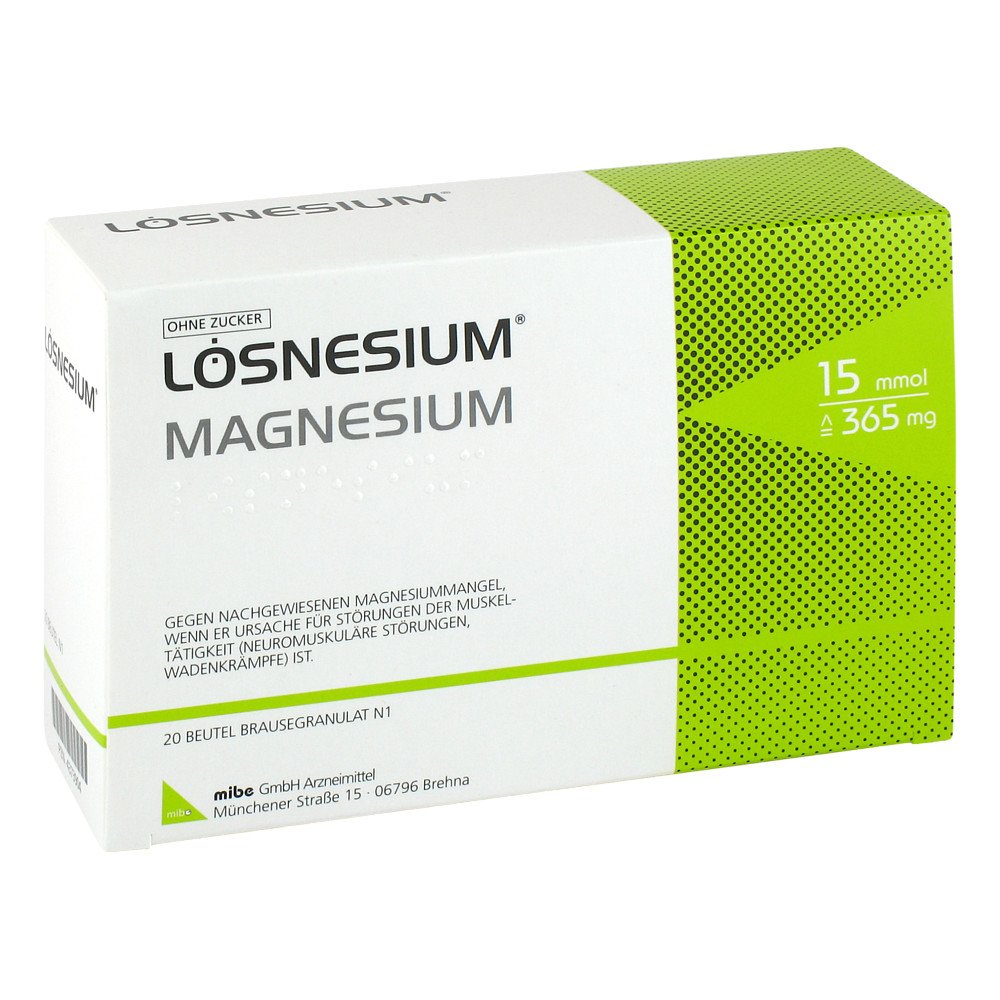 Lösnesium Brausegranulat Btl. (20 stk)