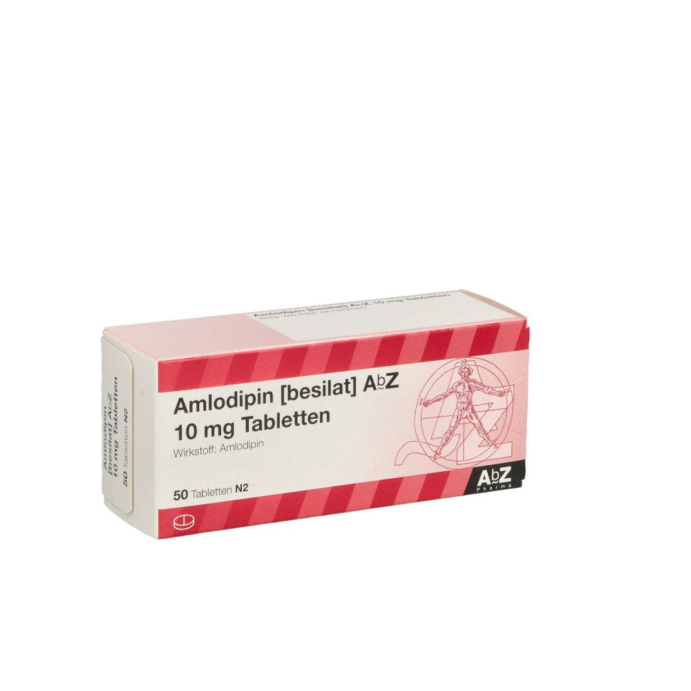 Amlodipin Besilat Abz 10 Mg Tabletten (50 stk)