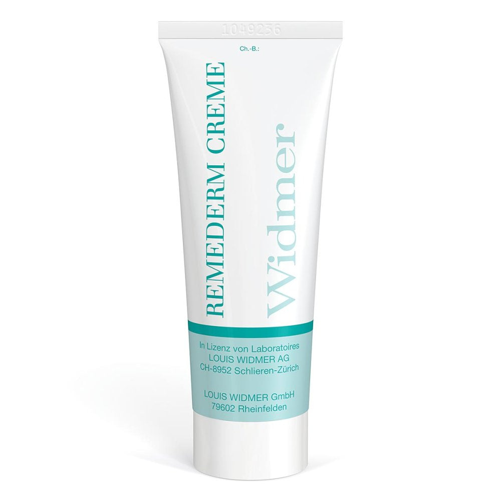 Das Produktfoto zeigt Widmer Remederm Creme Unparfümiert (75 g) PZN 04414922