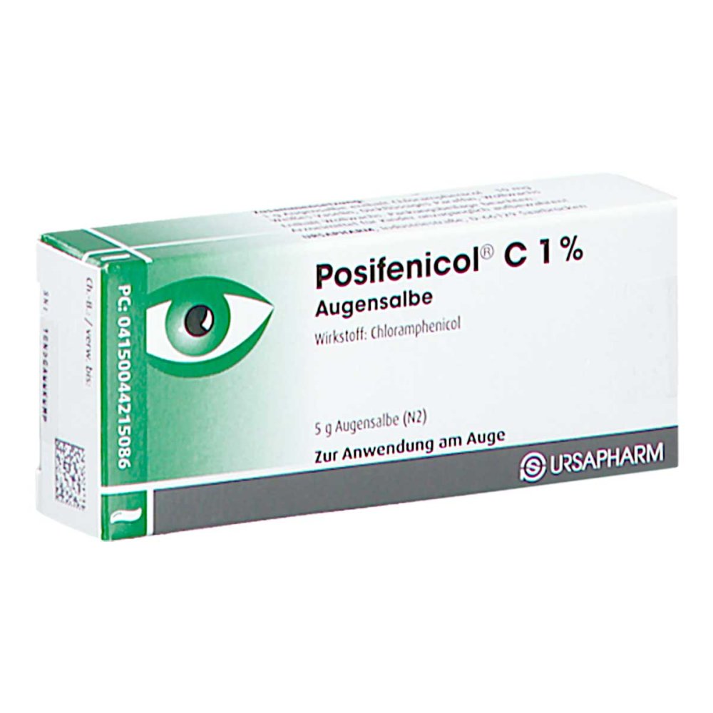 Posifenicol C 1% Augensalbe (5 g)