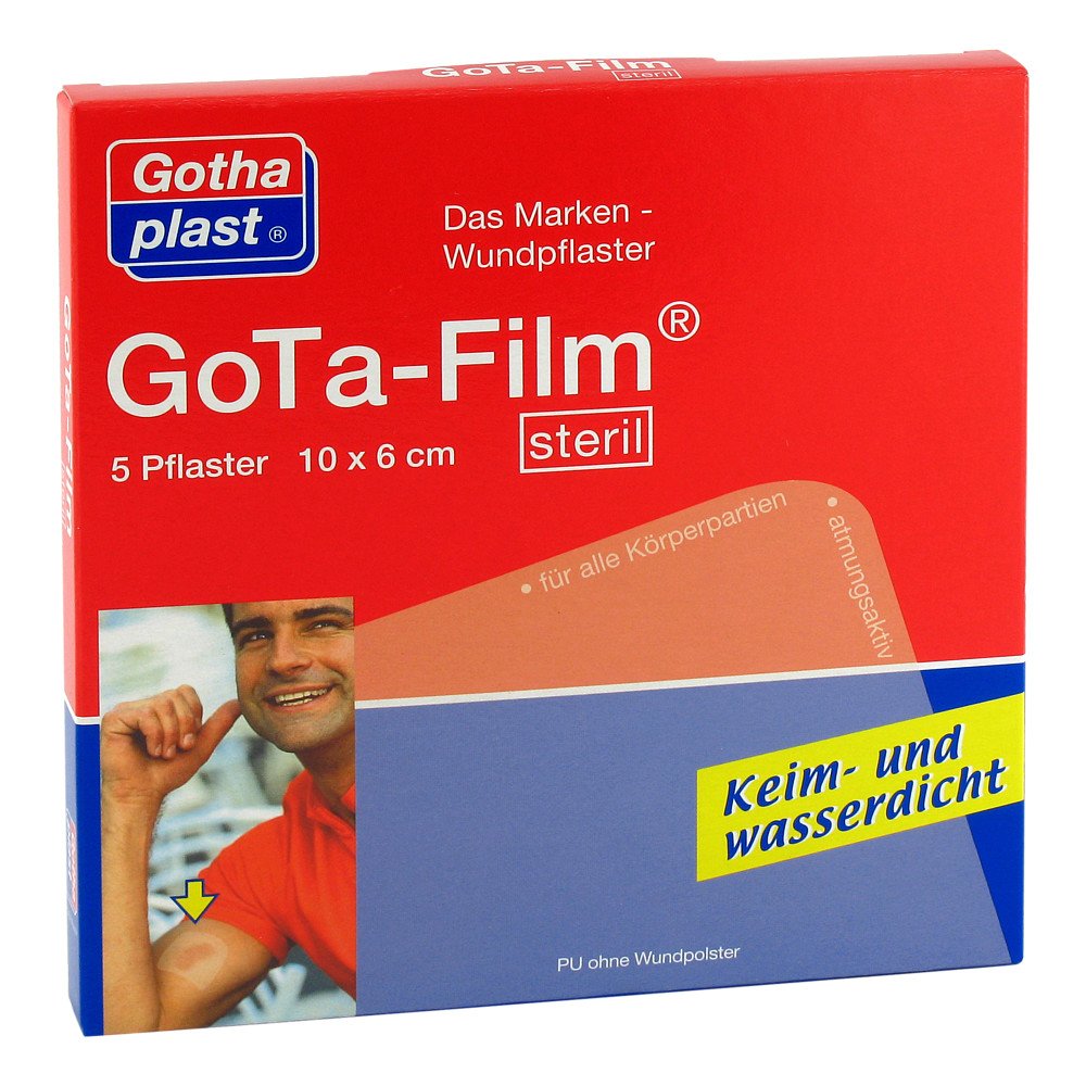 Gota Film Steril 6x10 Cm Pflaster (5 stk)