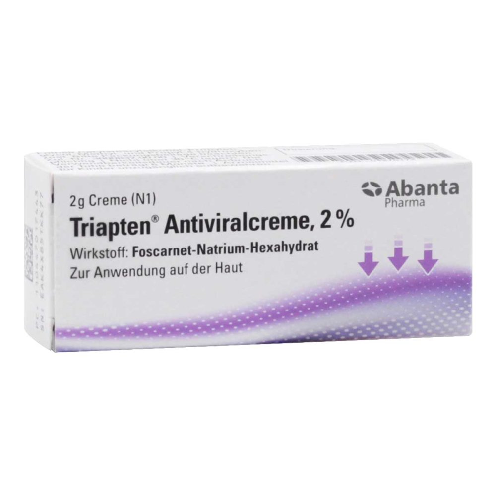 Triapten Antiviralcreme 2% (2 g)
