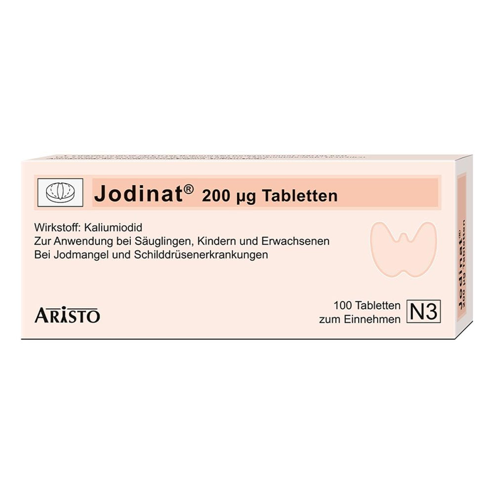 Jodinat 200 Μg Tabletten (100 stk)