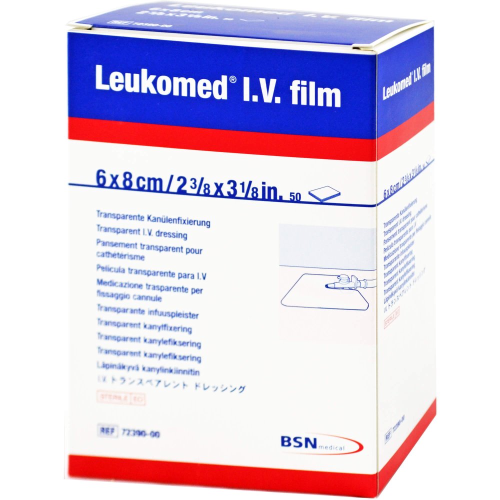 Leukomed I.V. Film Pflaster (50 stk)