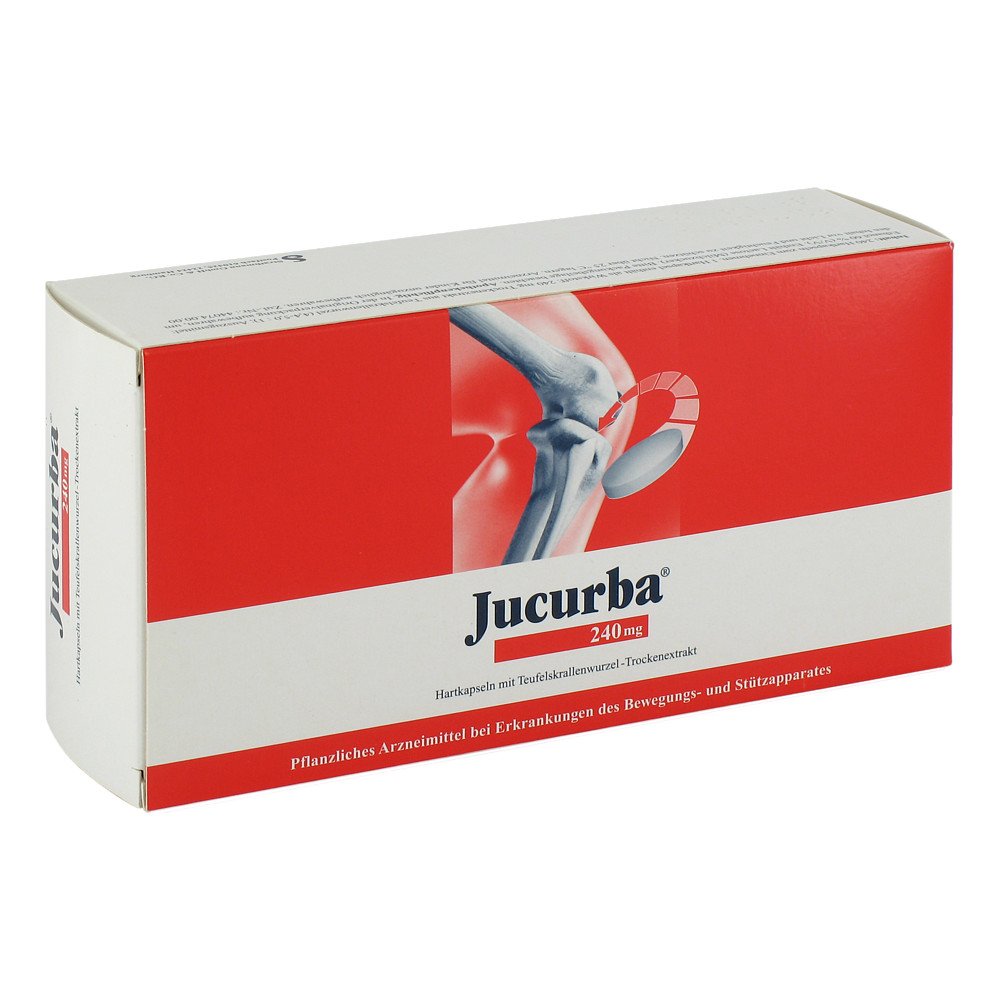 Das Produktfoto zeigt Jucurba 240 Mg Hartkapseln (240 stk) PZN 04557159