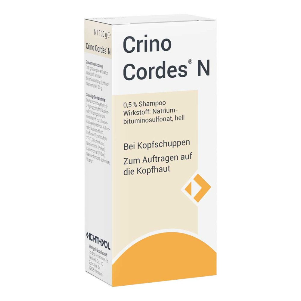 Das Produktfoto zeigt Crino Cordes N Shampoo (100 g) PZN 04575938