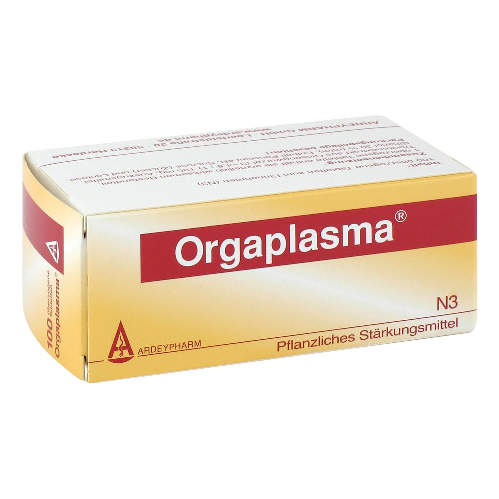 Orgaplasma Überzogene Tabletten (100 stk)